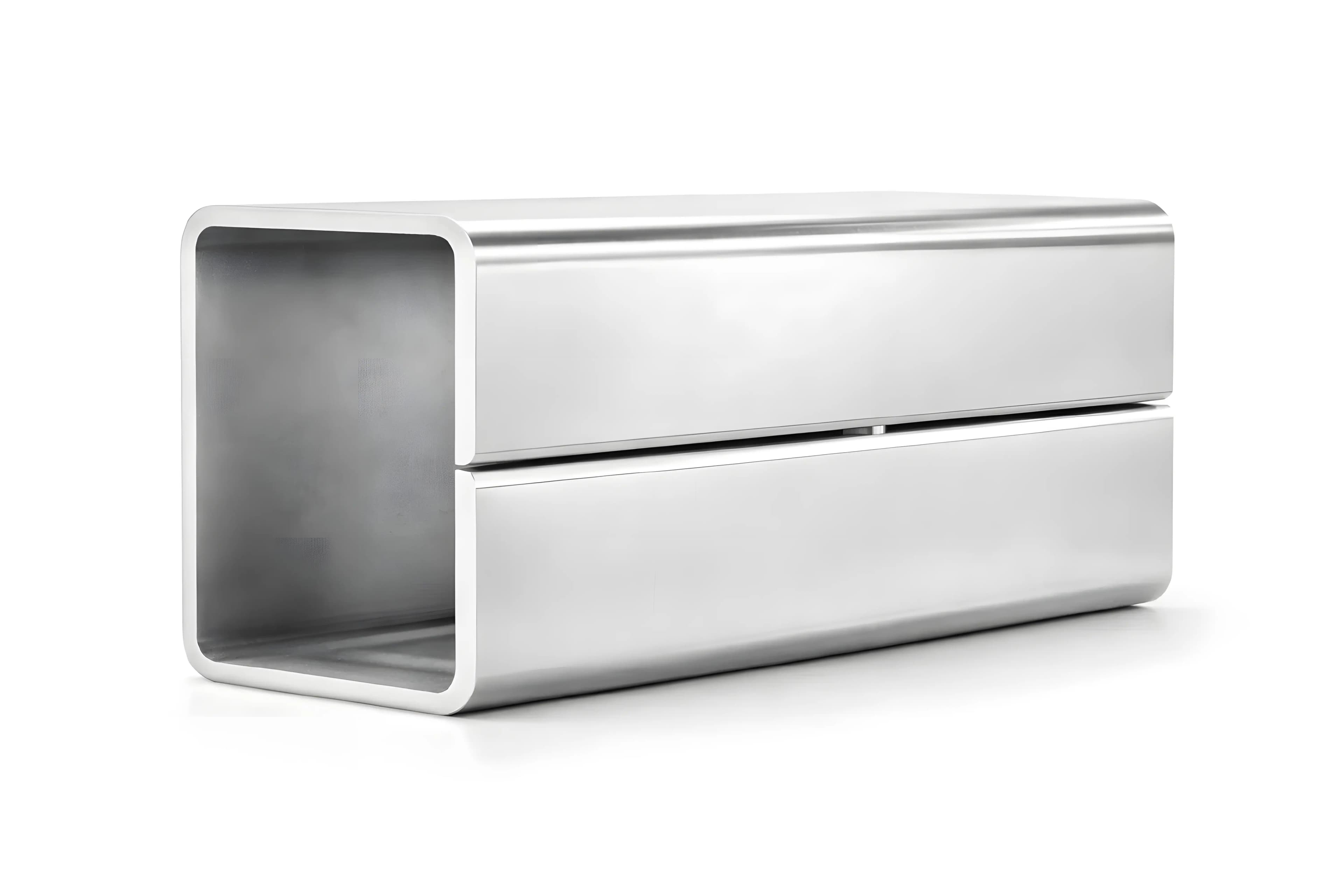 Square hollow seam profile