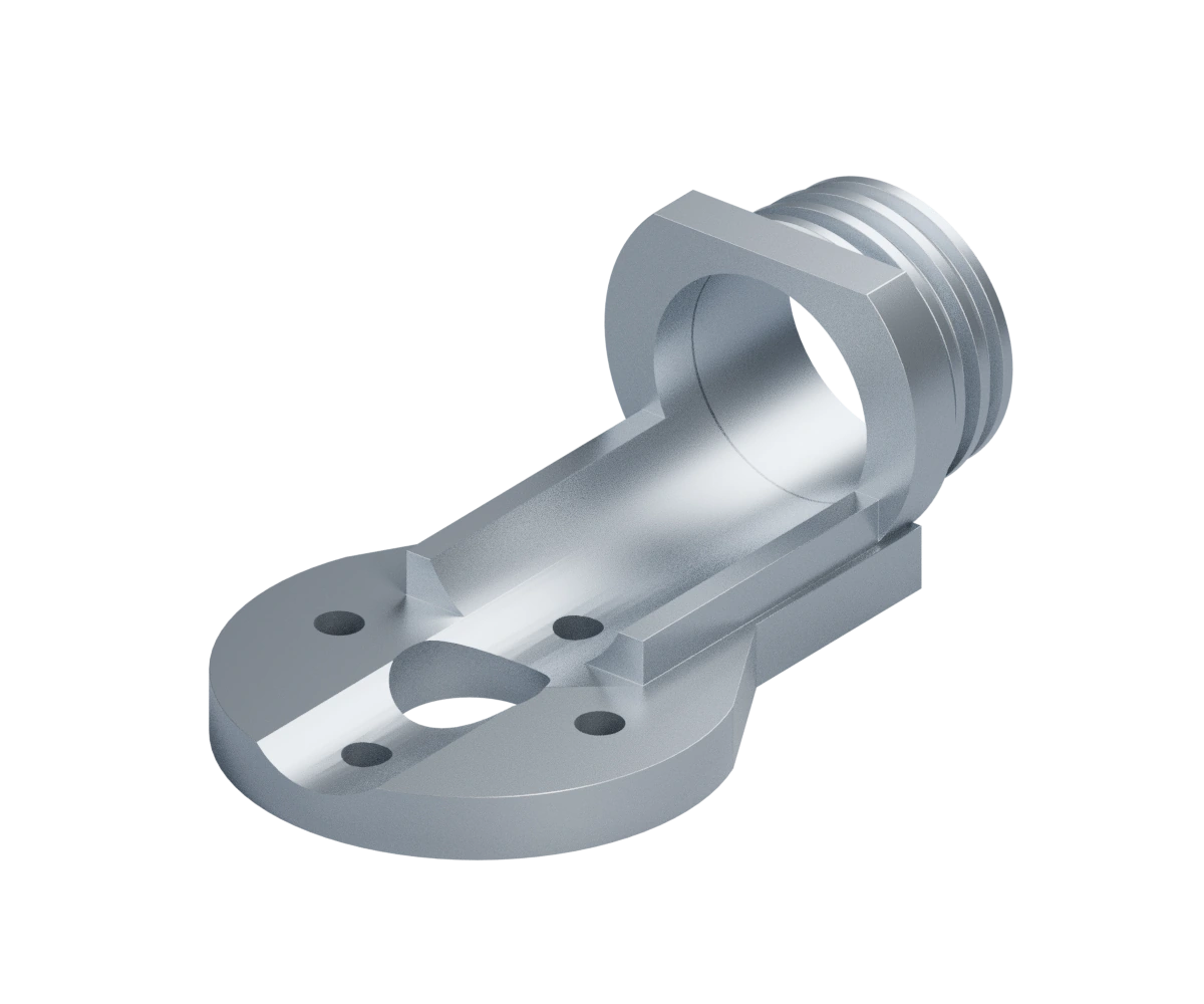 Flanged Pivot Mount studio preview