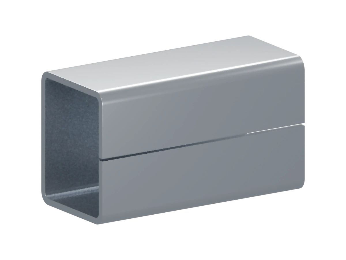 Rectangular hollow seam profile studio preview